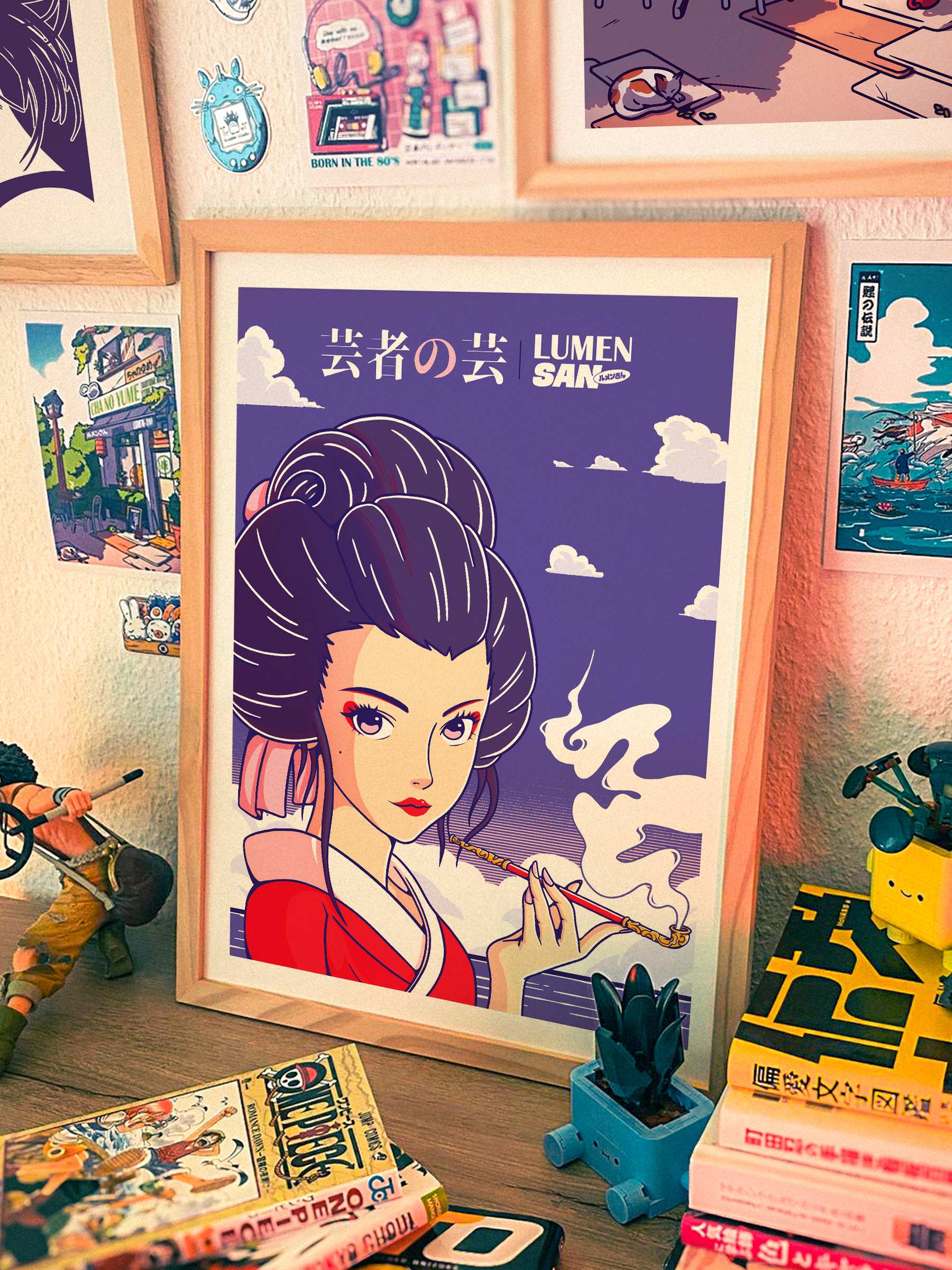 L'Art des Geishas - Print