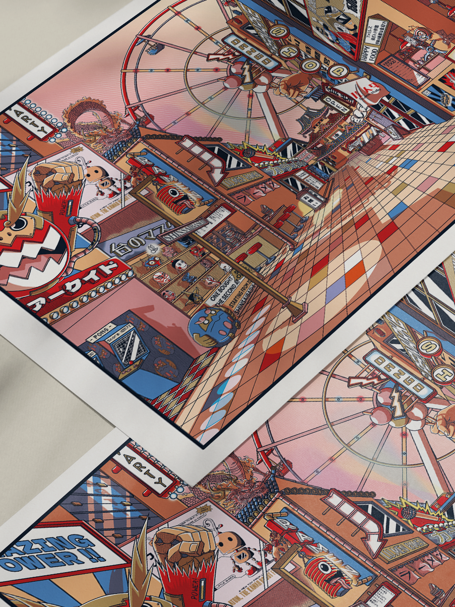 Shinsaibashi Street - Print