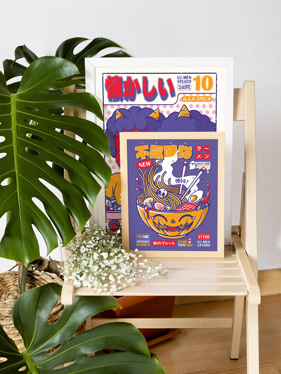 Spooky Ramen - Print