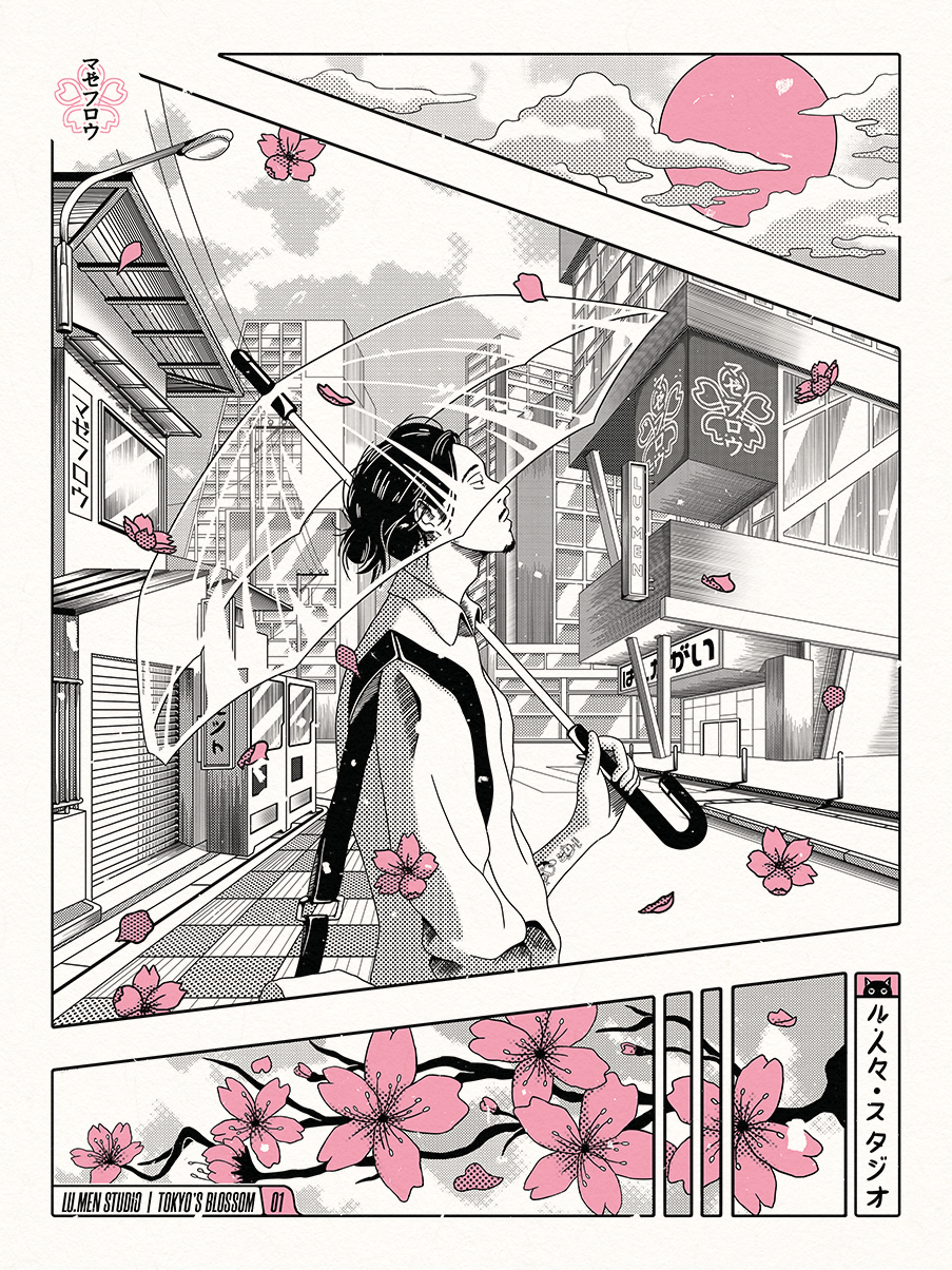 Tokyo's Blossom Boy - Print